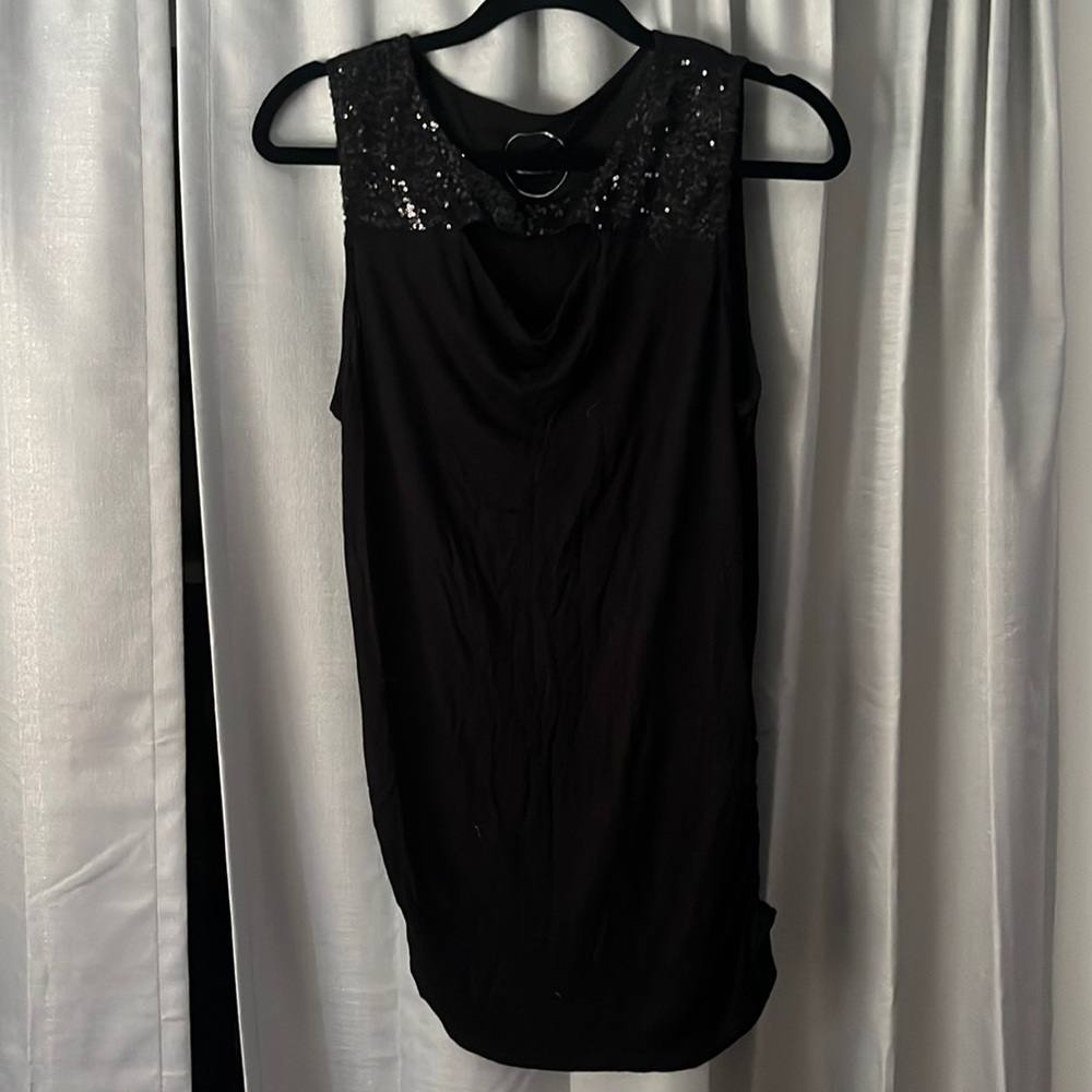 dress tank top with sparkles